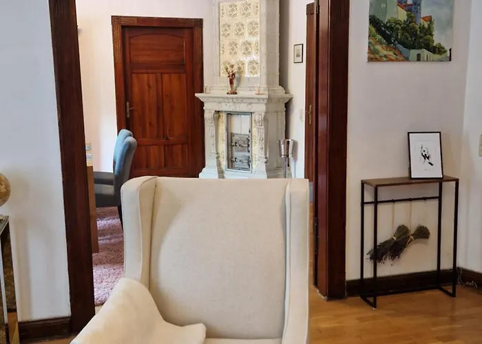 Harziano In Der Kaiser-otto-strasse - Stilvolle Gruenderzeitwohnungen Mit Kacheloefen, Wintergarten & Viel Platz Zum Entspannen Apartmán