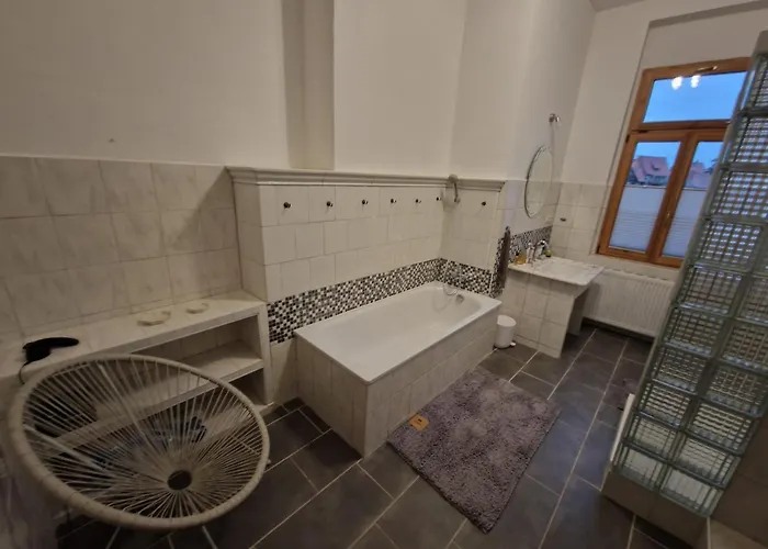 Harziano In Der Kaiser-otto-strasse - Stilvolle Gruenderzeitwohnungen Mit Kacheloefen, Wintergarten & Viel Platz Zum Entspannen Apartmán